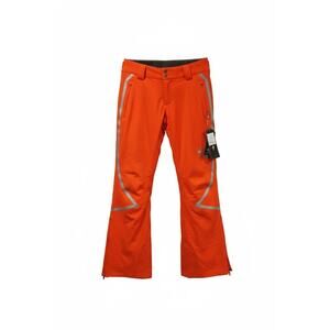 NWT Spyder Women's Winner Ski Pants Insulated Orange US Ski Team Size 6 Regular